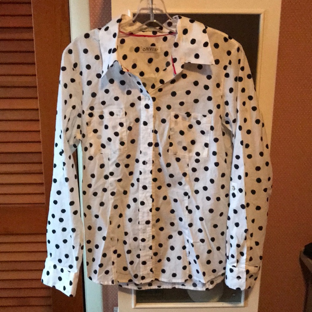 Cotton dotted shirt - great for Disney